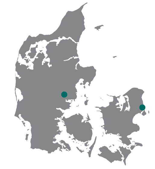 Danmarkskort Hinke Energi Service